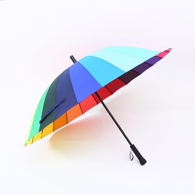 24K rainbow straight strong umbrella RU1996