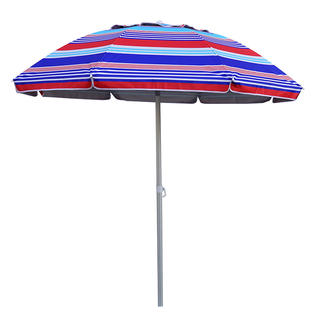 UV Protection Steel Beach Umbrella with Tilt   BU1920-2
