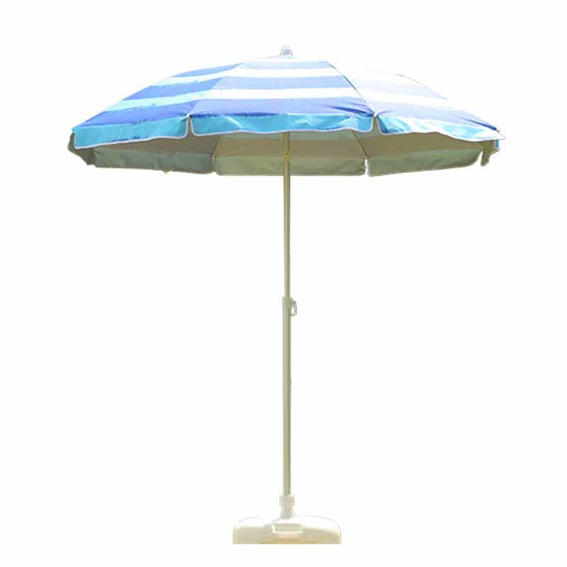 Alu beach umbrella with tilt  BU1911