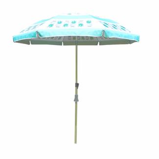 Alu Beach Umbrella with Tilt with Anchor with Tassel   BU1928-3