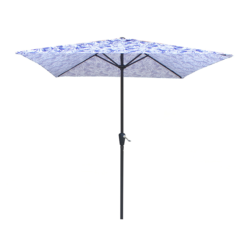 Steel Square garden umbrella flower   GP1917