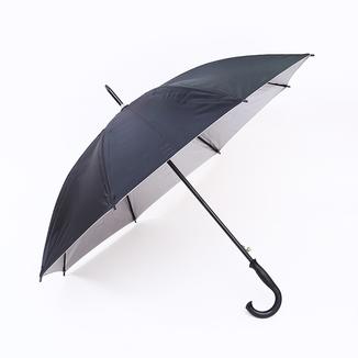 Straight umbrella with plastic hook handle RU1972
