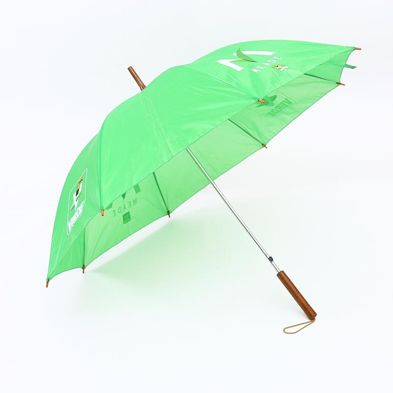 Straight umbrella with advertising RU1998