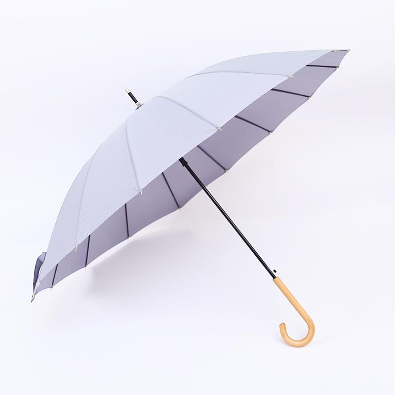 Big straight umbrella in elegant design RU19107